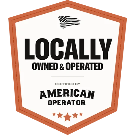 Locally owned and operated, American operator